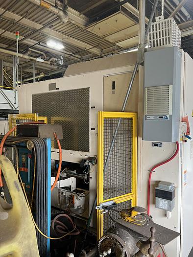 Emag #VSC-130, twin spindle vertical CNC lathe, GE Fanuc 16T, coolant filtration system, 1996 - Image 4