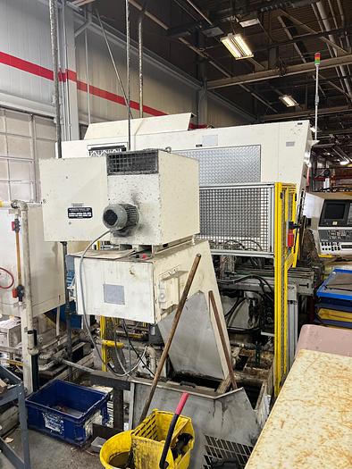 Emag #VSC-130, twin spindle vertical CNC lathe, GE Fanuc 16T, coolant filtration system, 1996 - Image 10