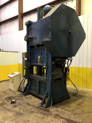 125 Ton, Federal #S2-125-48-30, straight side double crank, 6" stroke, 18" Shut Height, 6" adj., 30 SPM, 48" - Image 4