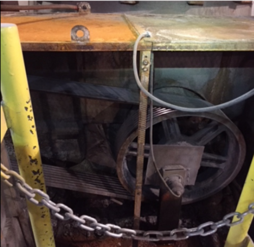 42" x 65" Allis-Chalmers, Mark I Superior Gyratory Crusher, 400 HP GE motor, Lot of spare parts, 2000 TPH - Image 10