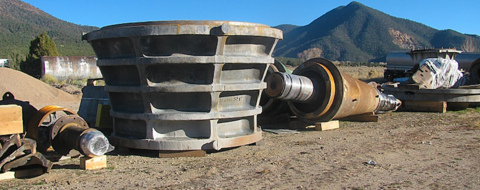48" x 74" Allis-Chalmers, gyratory crusher, 3000 TPH, 500 HP - Image 5