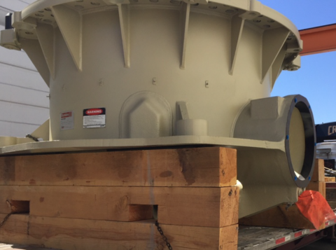 84" Symons, Shorthead Heavy Duty Cone Crusher, 720 STPH, Reconditioned, 1980 - Image 2