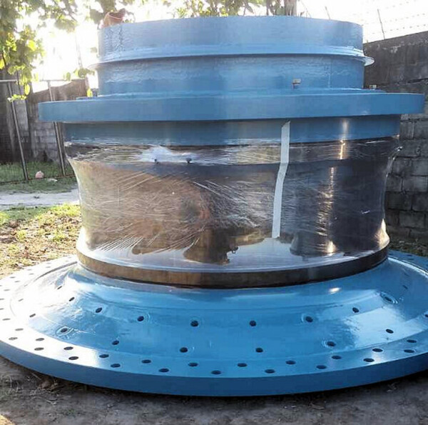 24' x 9' Boliden Allis, SAG Mill with 3000 HP motor, shell in 1 section, Steel liners - Image 1