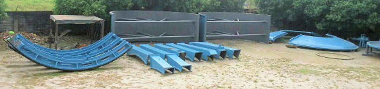 24' x 9' Boliden Allis, SAG Mill with 3000 HP motor, shell in 1 section, Steel liners - Image 4