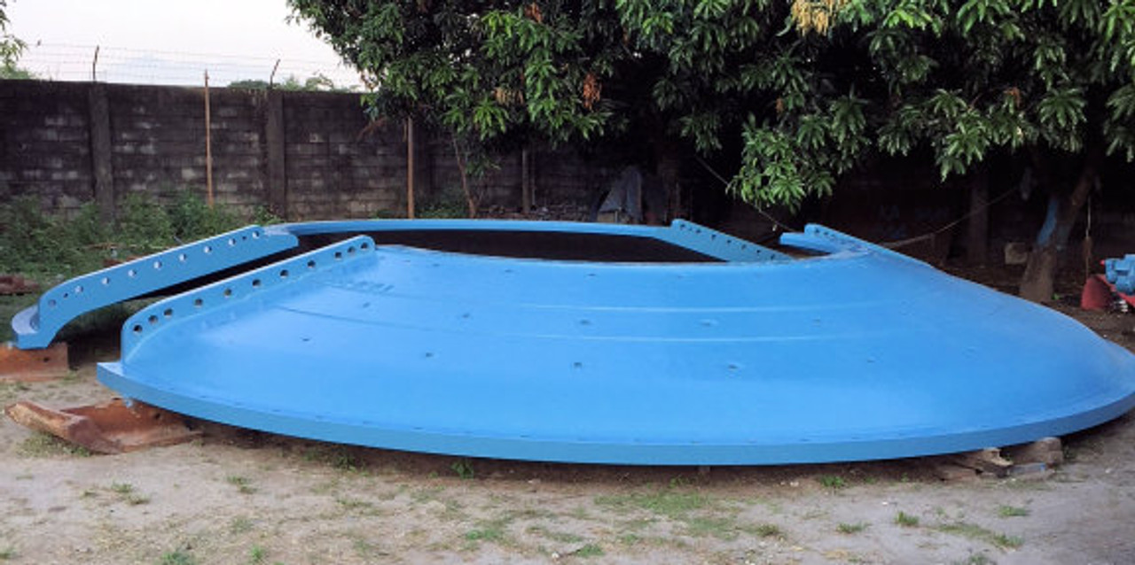 24' x 9' Boliden Allis, SAG Mill with 3000 HP motor, shell in 1 section, Steel liners - Image 10