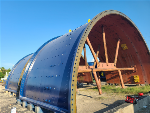 36' x 17' FLSmidth, SAG Mill with 18350 HP, Braking system, Complete liner package, Unused - Image 6