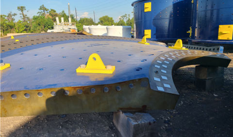 36' x 17' FLSmidth, SAG Mill with 18350 HP, Braking system, Complete liner package, Unused - Image 7