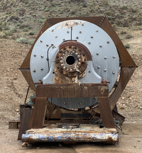 8' x 6' Hardinge, conical ball mill with 200 HP, Wet grinding, overflow discharge, Single piece shell w/ - Image 3