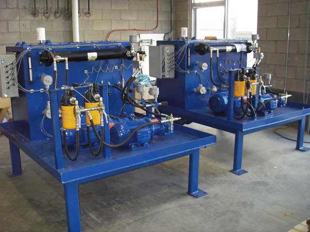 Two Pump Hydrodynamic Grinding Mill Journal Bearing Lubrication and Lift Unit - Image 1
