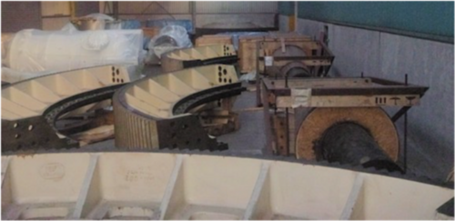 22' x 38' Metso Ball Mill with 13400 HP, (2) 6,700 HP motor, 680 TPH hard ore, 975 TPH soft ore, Unused, 2007 - Image 7