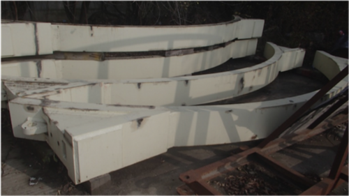 22' x 38' Metso Ball Mill with 13400 HP, (2) 6,700 HP motor, 680 TPH hard ore, 975 TPH soft ore, Unused, 2007 - Image 9