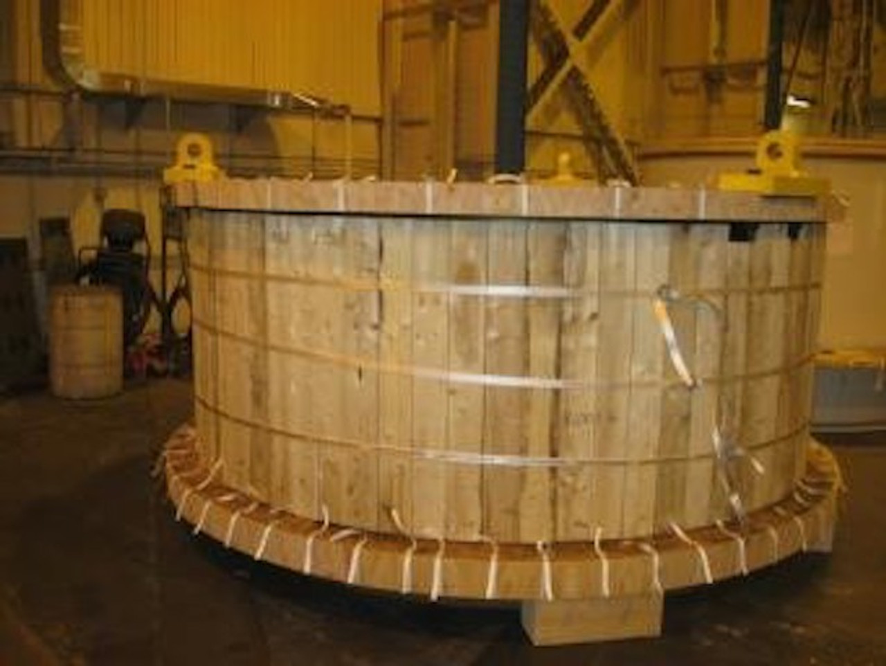 36' x 23' Metsom SAG mill with 20100 HP, 2 motor, no liners, Unused - Image 1