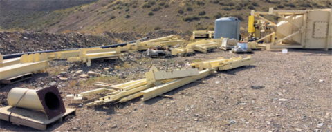 Shotcrete Plant, 1500 cu.ft./hr, for Pre-Mixed Concrete Designed, Unused - Image 4
