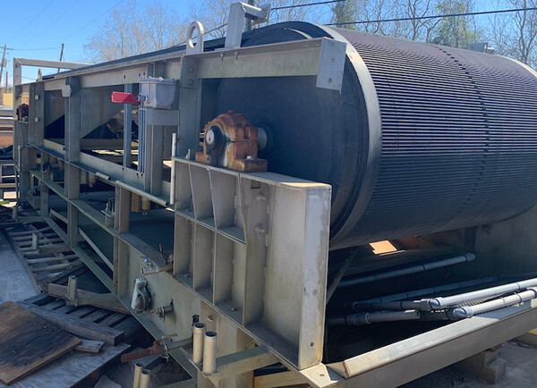 Compositech #4612, belt filter press, Automatic belt steering, Stainless Steel frame Remanufactured - Image 1