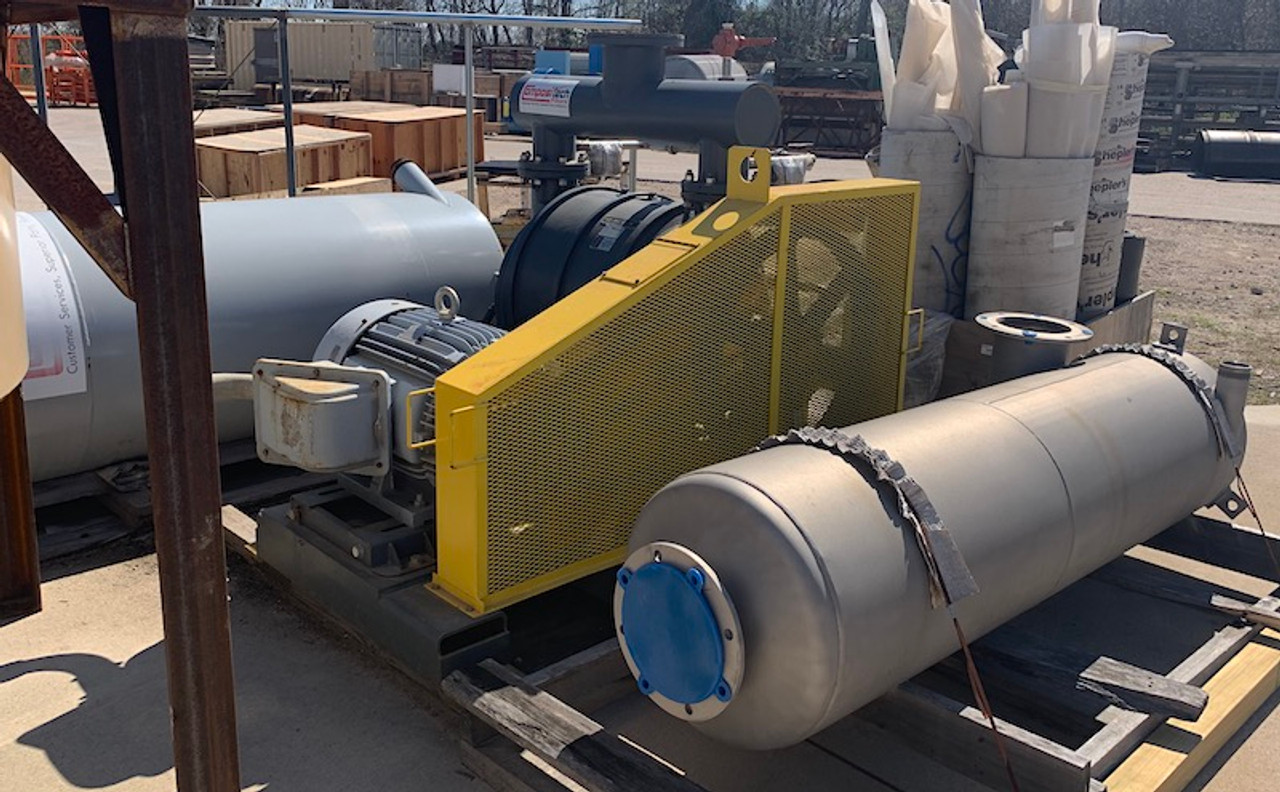 Compositech #4612, belt filter press, Automatic belt steering, Stainless Steel frame Remanufactured - Image 2