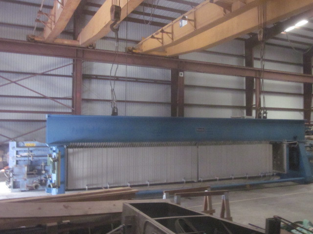 48" x 48" Perrin #200-S-48, Filter Press, 106 Polypropylene non-gasketed recessed plates, 225 PSI, 2707 - Image 4