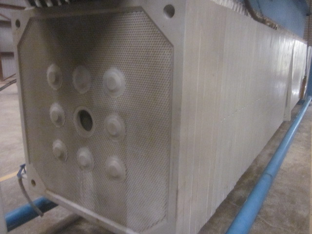 48" x 48" Perrin #200-S-48, Filter Press, 106 Polypropylene non-gasketed recessed plates, 225 PSI, 2707 - Image 7