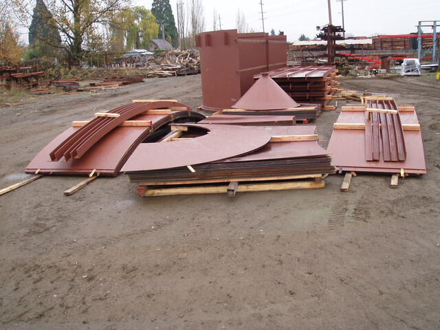 60' diameter x 10' deep (18mx3m) Thickener Tank Assembly, 1/4" thick ASTM A-36 steel - Image 4