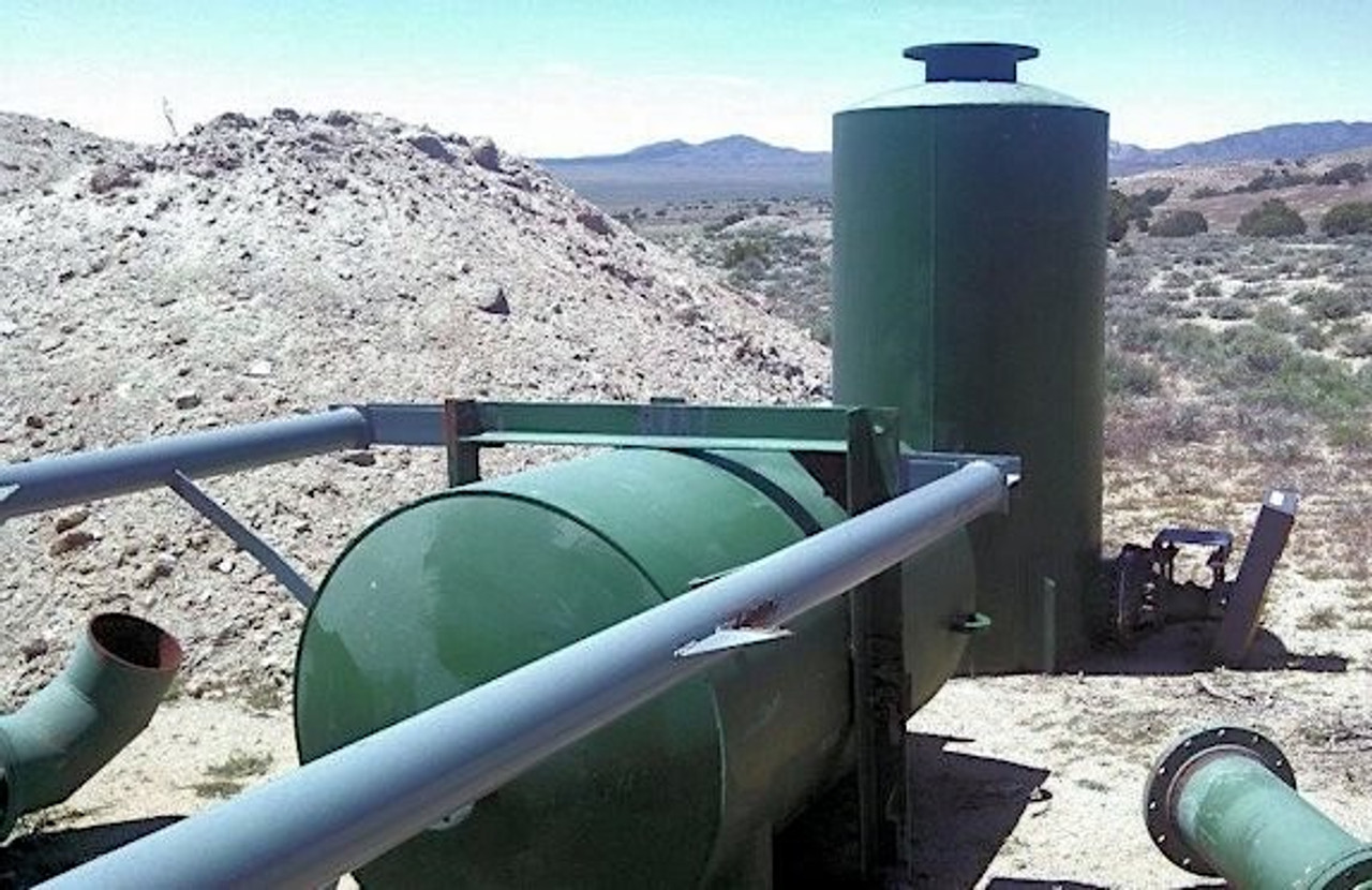 EIMCO, vacuum disc filter, 8 disc, 890 squaring ft., Nash vacuum pump, 200 HP belt drive - Image 2