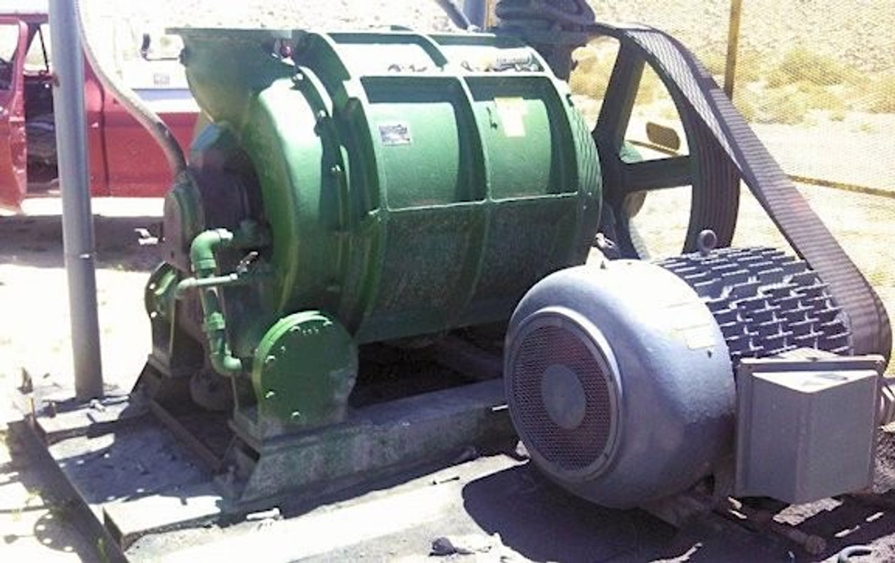 EIMCO, vacuum disc filter, 8 disc, 890 squaring ft., Nash vacuum pump, 200 HP belt drive - Image 4