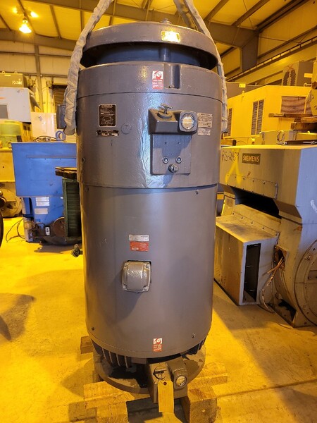 250 HP 3565 RPM U.S. Motors, Frame 5008P, TEFC, explosion proof, high thrust, 2300/4160 Volts - Image 1