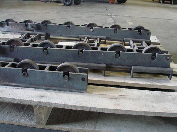 Roller-rail system, for Lindberg Pacemaker/GVRT 24" x 36", HT alloy, perfect condition. - Image 3
