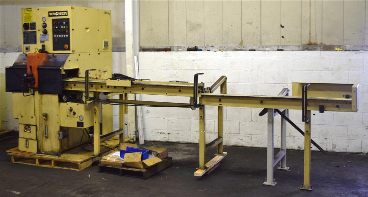 10" Wagner #WAS-70, cold saw, 460 V., powered hydraulic feed - Image 2