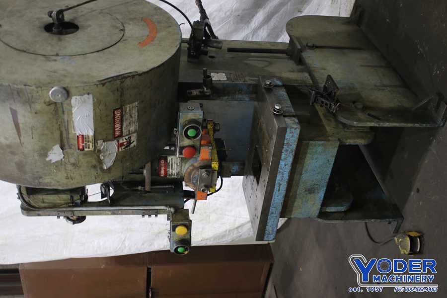 70 Ton, Heim #7, OBI press, 3" stroke, 13" Shut Height, 4" adj., 11" throat, 32" x20" bed, 110 SPM, air - Image 3
