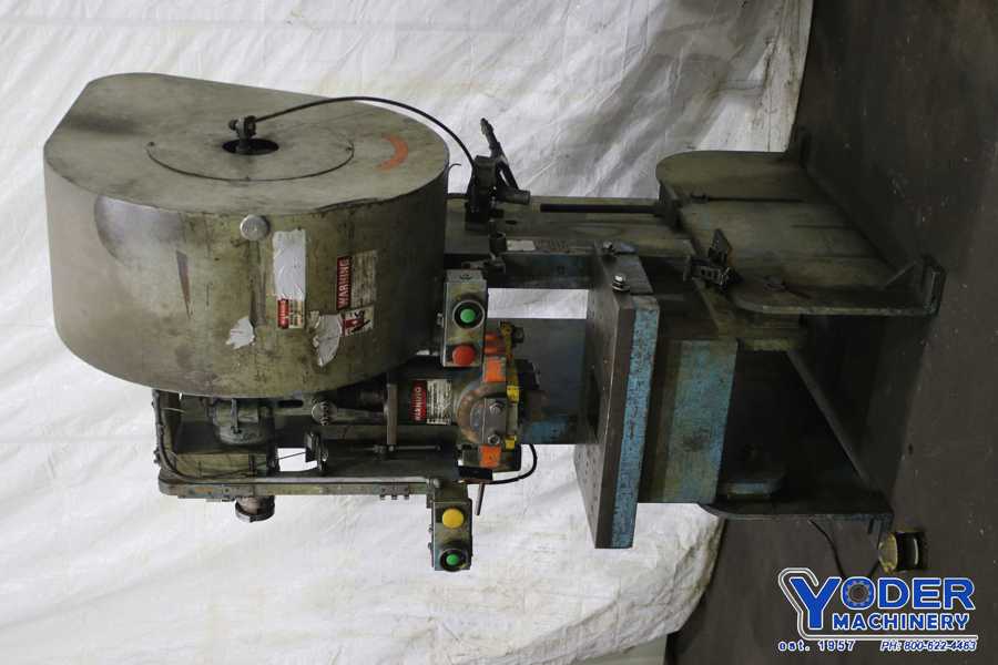 70 Ton, Heim #7, OBI press, 3" stroke, 13" Shut Height, 4" adj., 11" throat, 32" x20" bed, 110 SPM, air - Image 7