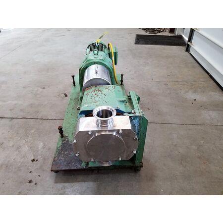 3" Tri-Clover #TSRSWLS540MP00CT-P, 15 HP, rotary pump - Image 2