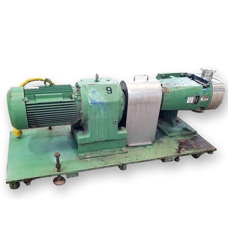 3" Tri-Clover #TSRSWLS540MP00CT-P, 15 HP, rotary pump - Image 3