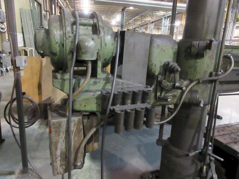 4' -10" American, Radial Arm Drill Press, 116" L x 36" width x 109" T - Image 4