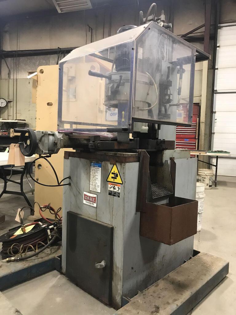 4-1/4" Dake #370S, And Euromatic Semi-automatic Cold Saw, 4.5 HP, 2004, Used - Image 1