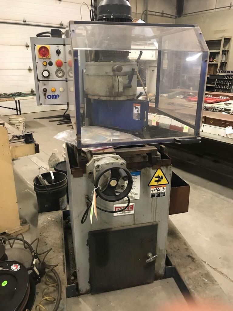 4-1/4" Dake #370S, And Euromatic Semi-automatic Cold Saw, 4.5 HP, 2004, Used - Image 2