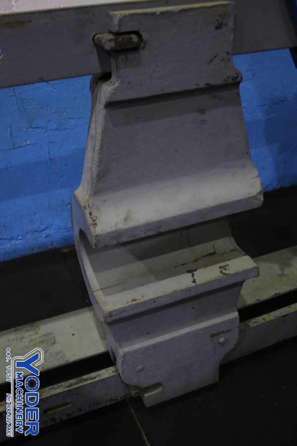150 Ton, Vertical wheel press, 18 stroke, 40-1/2" between rails, spring ram return, #74885 - Image 6