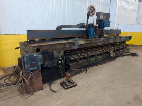 12' Ransome, 144" top & bottom tank seam welder system, #13395 - Image 1