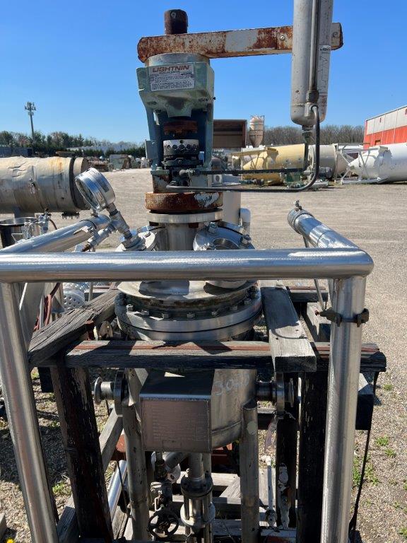 10 gallon Northland Stainless, 316L Stainless Steel reactor, 100/FV internal, 100 psi jacket, 1990 - Image 5