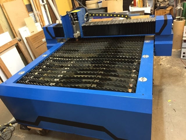Tianjiao #TJ-P1325, CNC plasma with new transformer, 4' x 8' cut area - Image 1