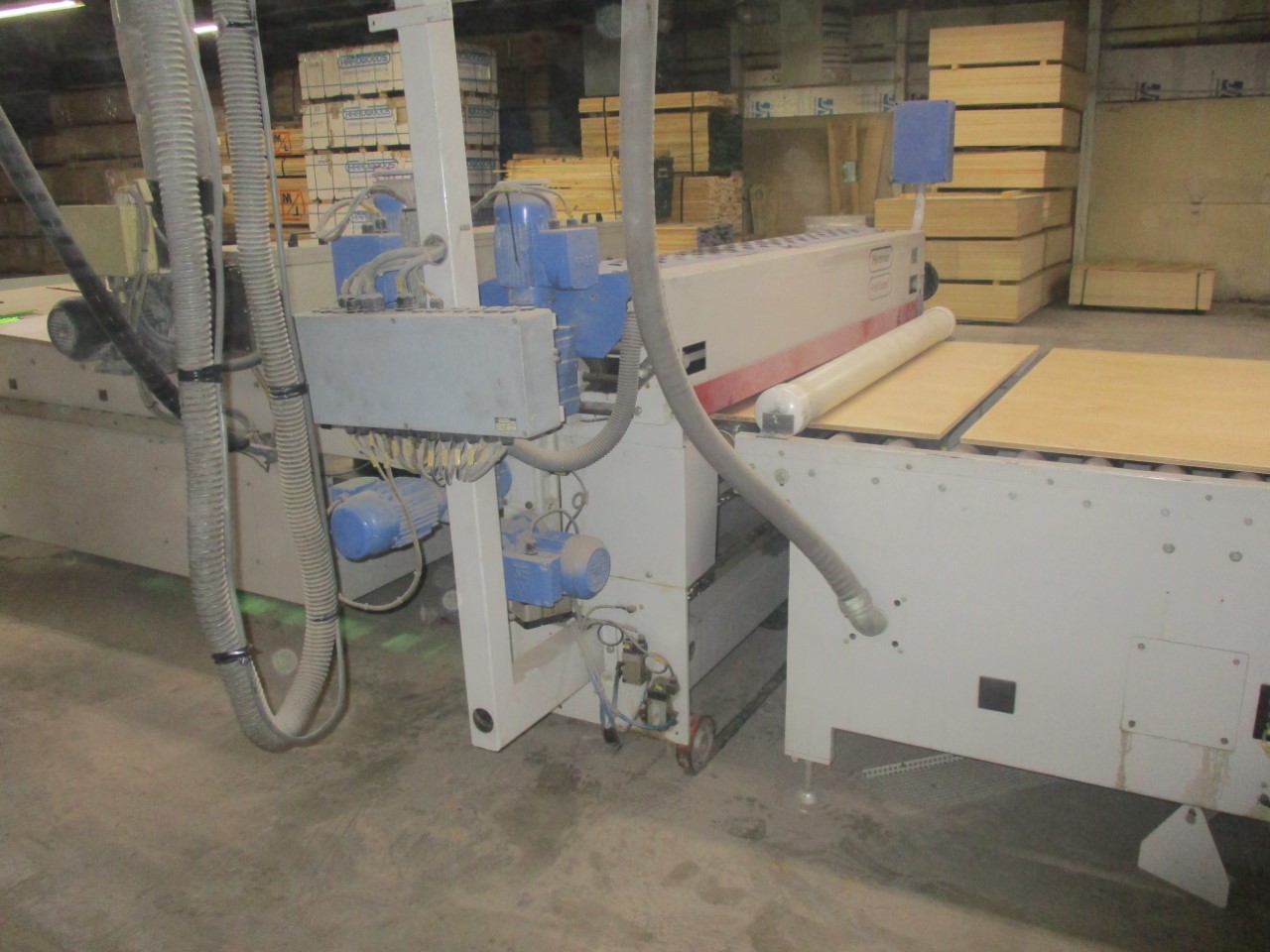 60" Hymmen #1600mm, Roll Coat Line With Scmi Sander, 2004 - Image 2
