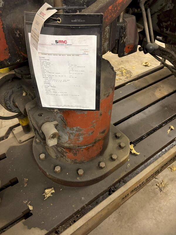 Morris #MOR-SPEED, Radial Arm Drill - Image 3
