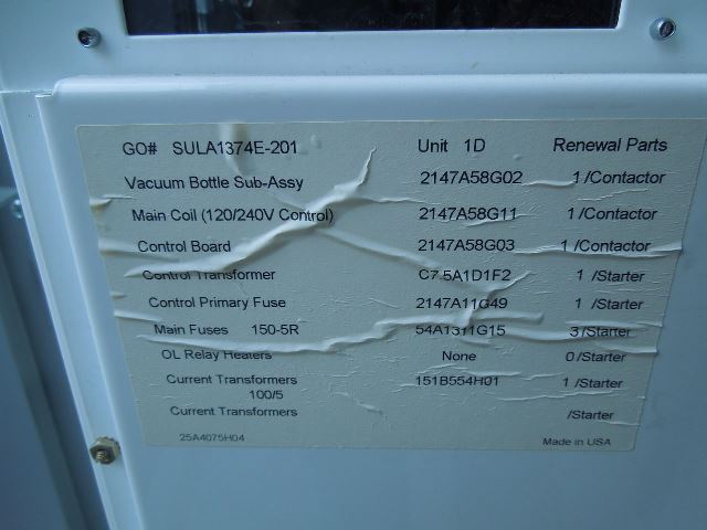 300 HP Cutler-Hammer, MVS-67, Ampgard Medium Voltage Motor Control, 2400 Volts - Image 3