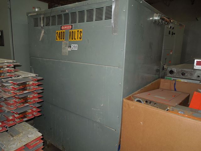 1000 KVA 2400 Delta Primary, 480 Delta Secondary, Accurate, Nema I, dry type - Image 1