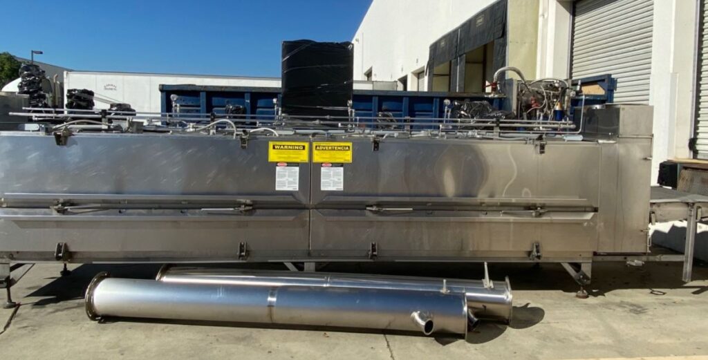 Liquid Carbonics #JE-U4, 40" wide x 256" long, straight inline, carbon dioxide (C02) refrigerant (2) zone - Image 1