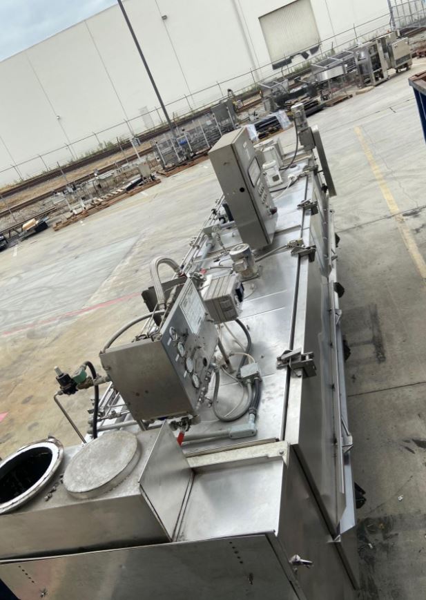 Liquid Carbonics #JE-U4, 40" wide x 256" long, straight inline, carbon dioxide (C02) refrigerant (2) zone - Image 2