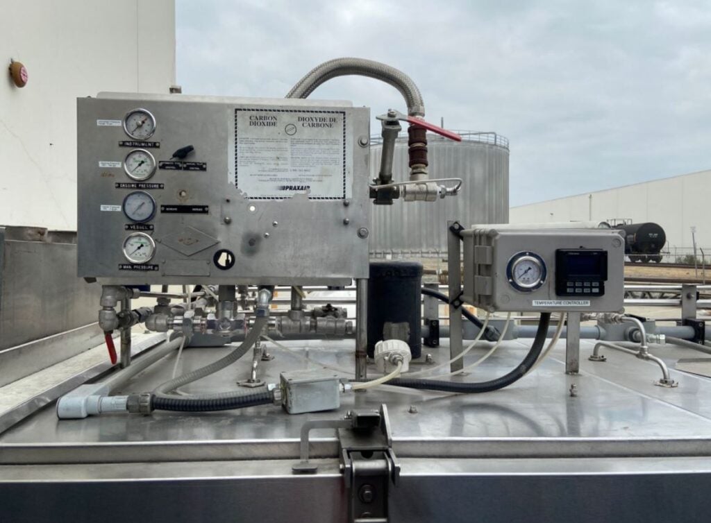 Liquid Carbonics #JE-U4, 40" wide x 256" long, straight inline, carbon dioxide (C02) refrigerant (2) zone - Image 3