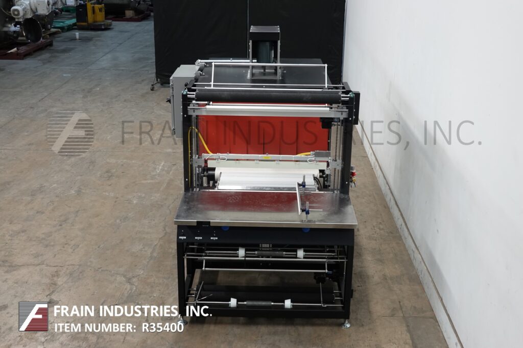 Arpac #737C, semi-automatic, inline, shrink bundler & tunnel rated from 1-15 bundles per minute, mounted on a - Image 3