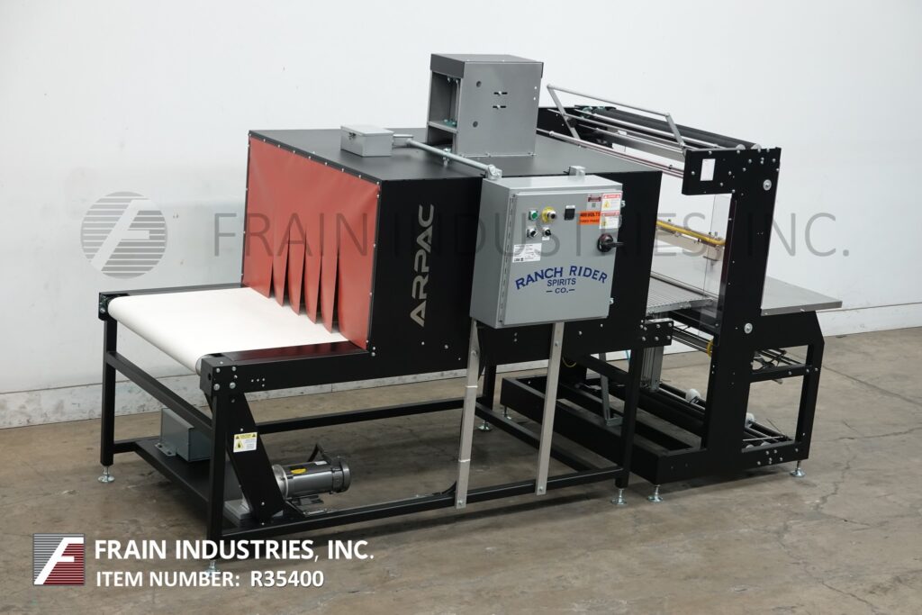 Arpac #737C, semi-automatic, inline, shrink bundler & tunnel rated from 1-15 bundles per minute, mounted on a - Image 5