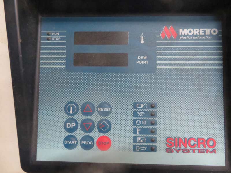 Moretto #DYT204-MT, Dehumidifying Hopper Dryer, 1999 - Image 5