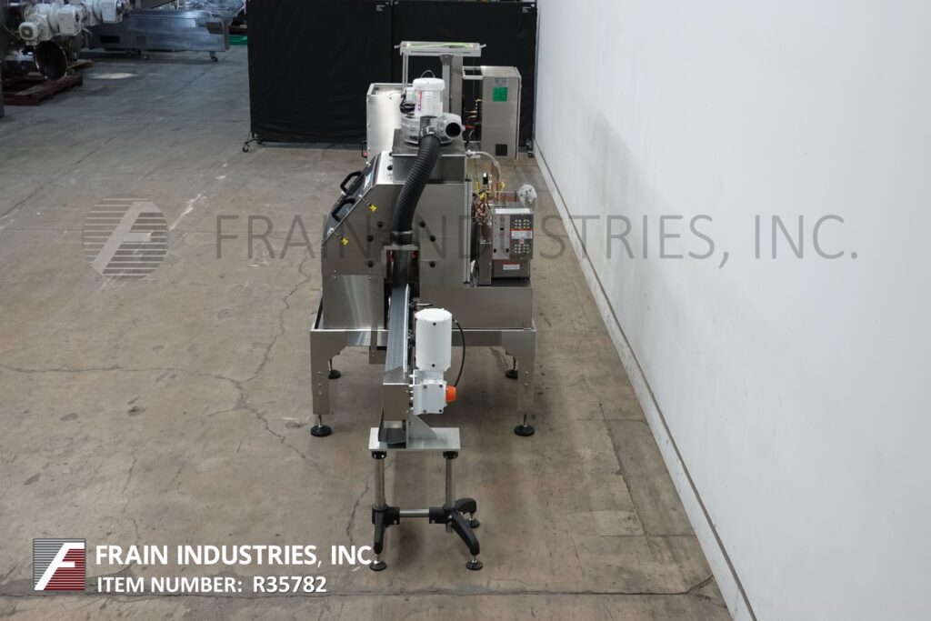 Axon #EZ130, automatic, self contained ThermoFlow tamper evident shrink neck bander or sleeve label - Image 3