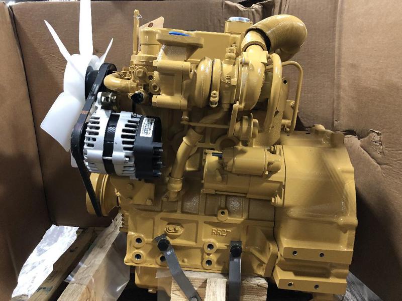 24 HP Caterpillar #C1.5, Engine Assembly, 3 cylinder mech turbo diesel engine, sound attenuated enclosure 4 - Image 4